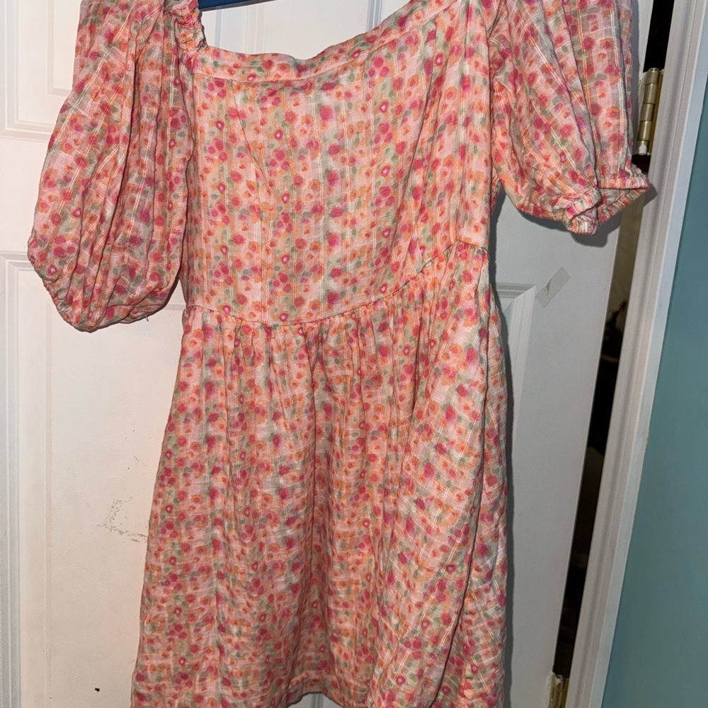 American Eagle Outfitters Floral Pink Dress